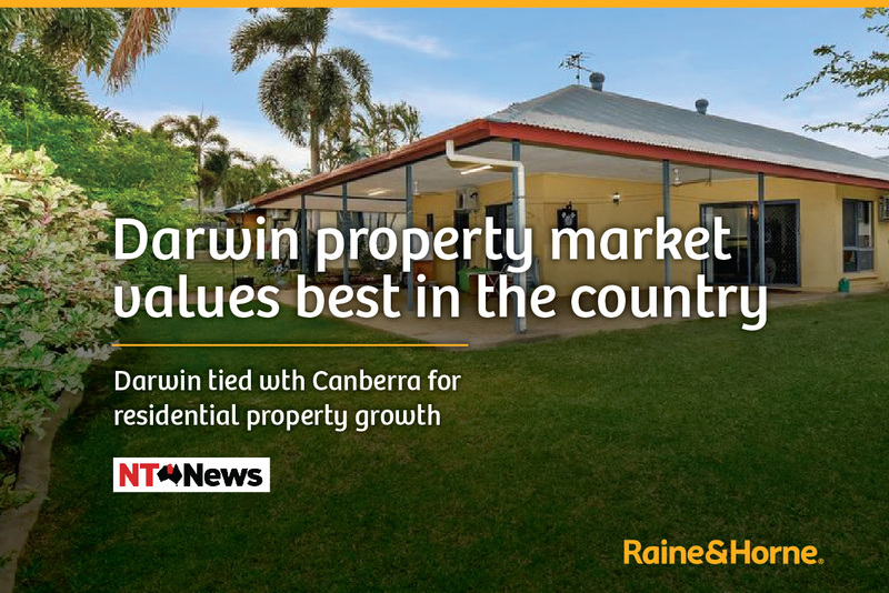 Darwin property market values best in the country Raine & Horne