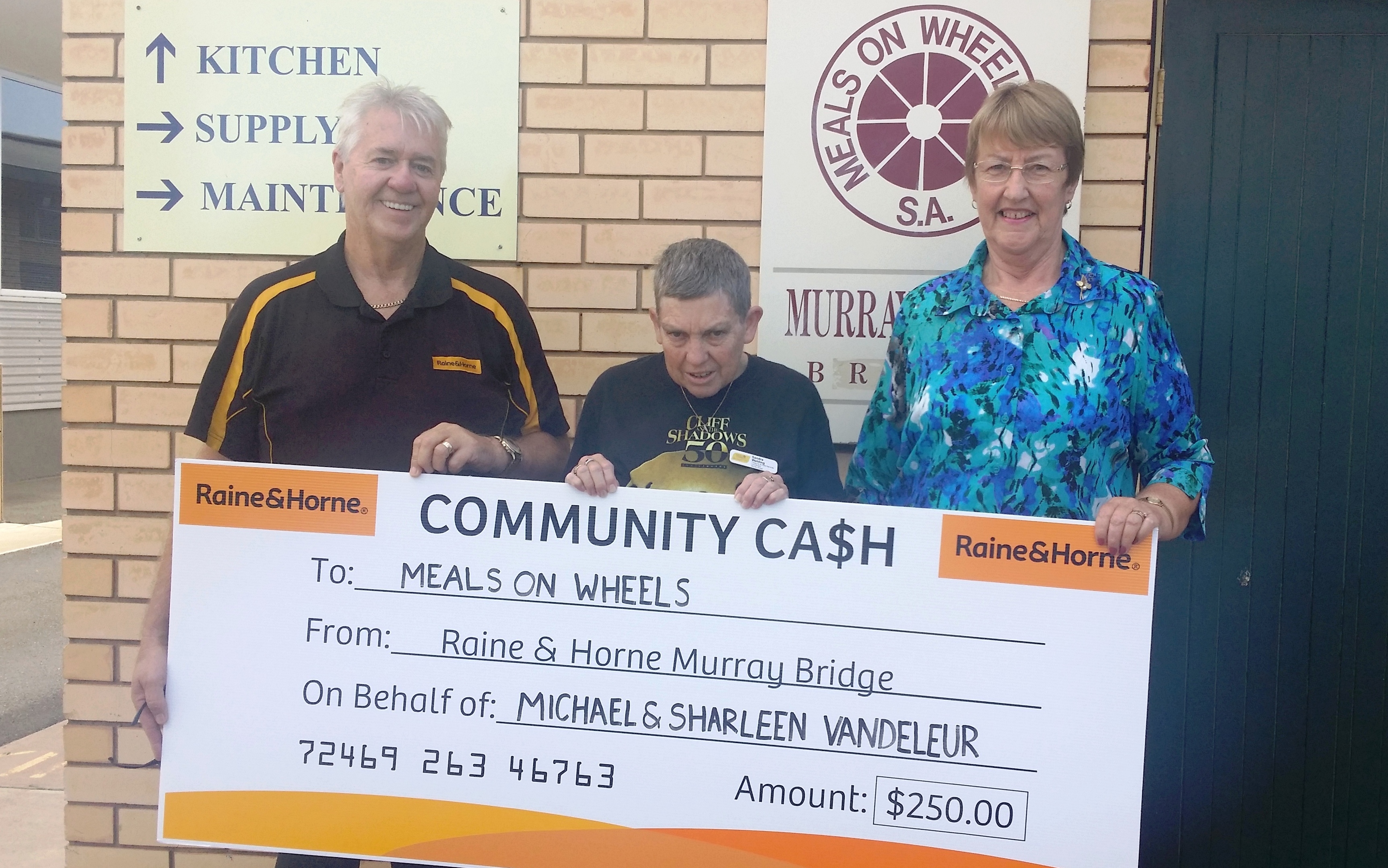 Community Cash - Murray Bridge Meals on Wheels