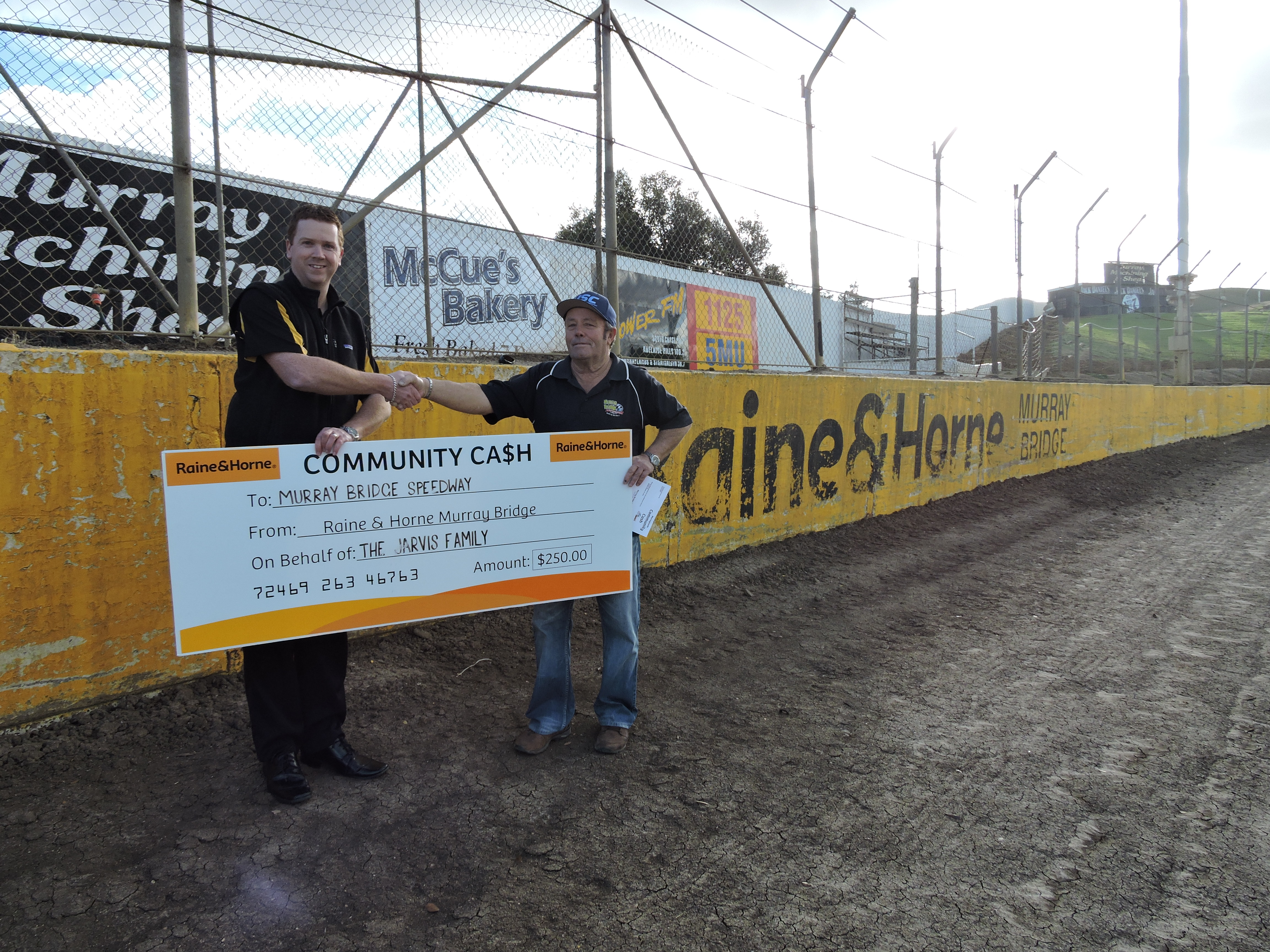 Community Cash - Murray Bridge Speedway