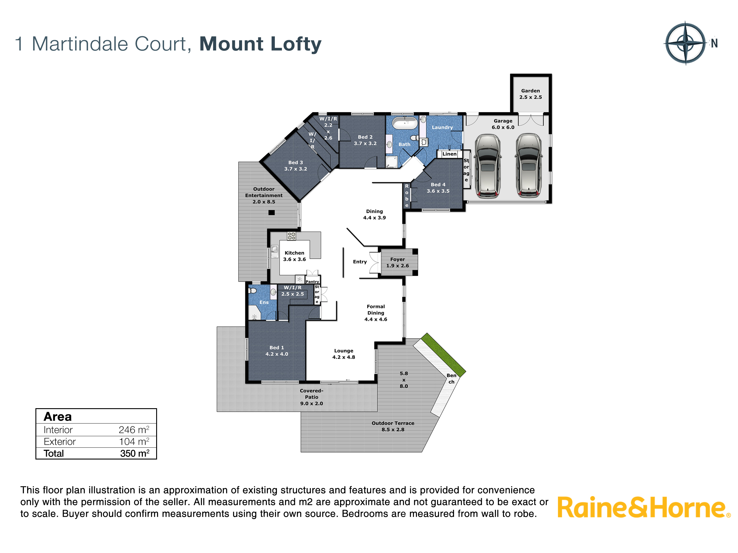 1 Martindale Court, Mount Lofty, 4350, Queensland Raine & Horne Toowoomba